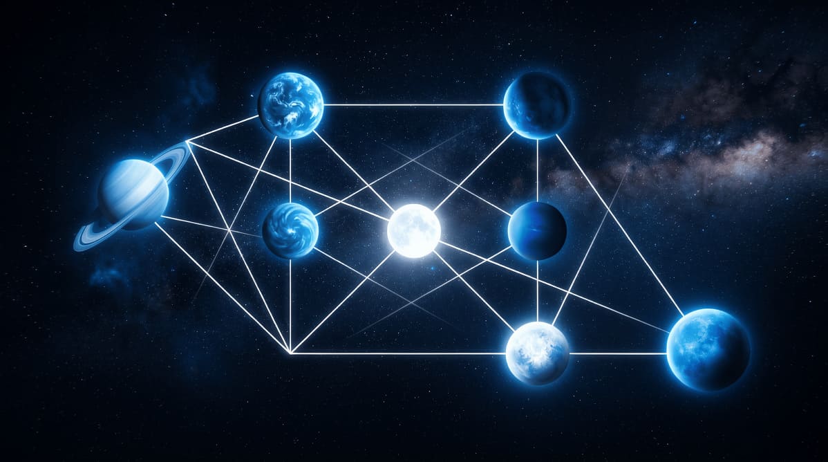 The Major Aspects in Astrology: Conjunctions, Trines and Squares