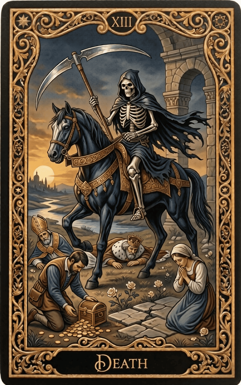 Death tarot card