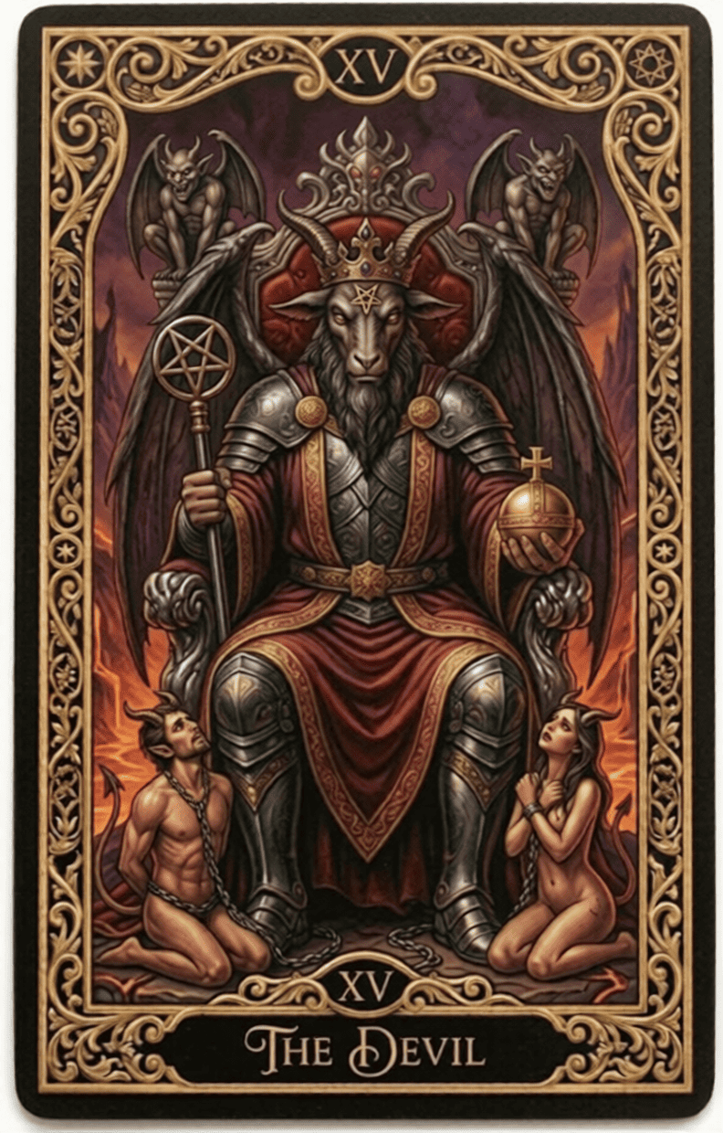 The Devil tarot card