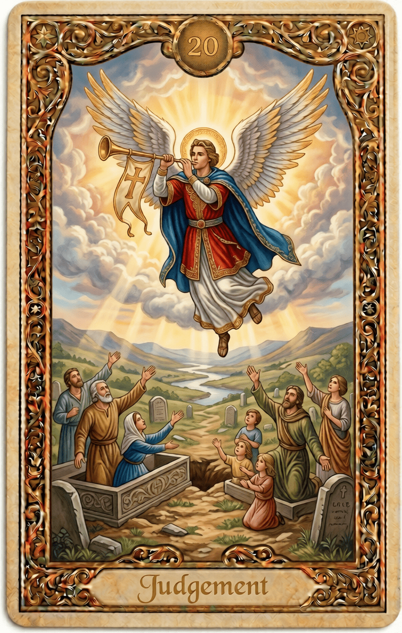 Judgement tarot card