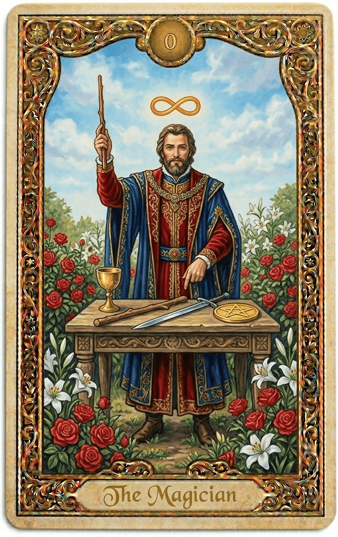 The Magician tarot card
